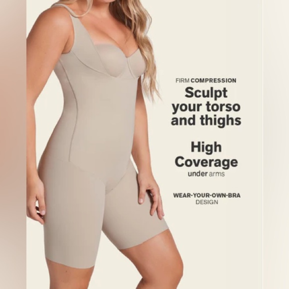 Leonisa Total Smooth undetectable body shaper size L